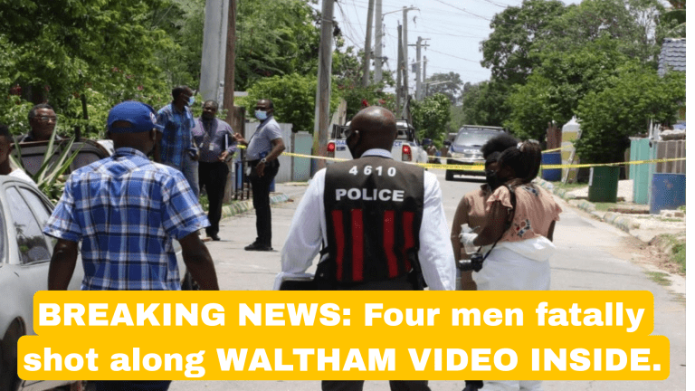 Fatal Shooting in Waltham Jamaica Leaves 4 Men Dead Fatal Shooting in Waltham, Jamaica Leaves 4 Men Dead