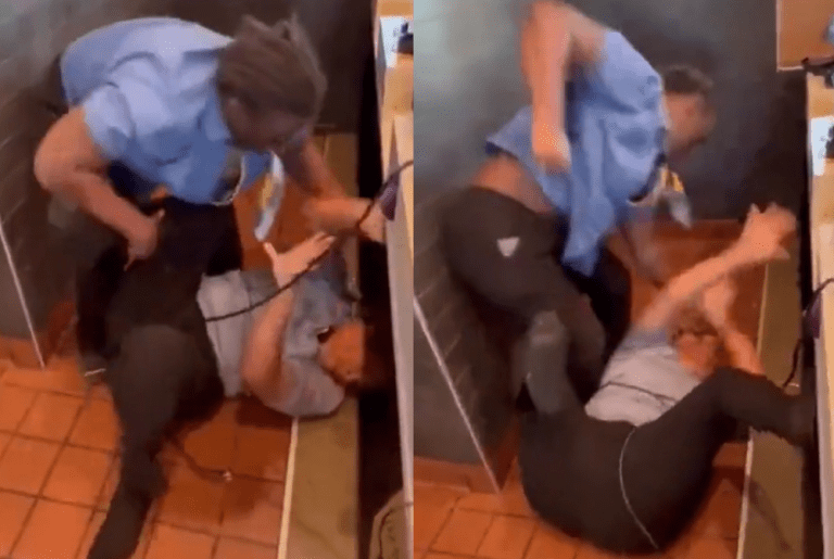 McDonald’s Employees Captured in Voilent Fight in Front of Customers