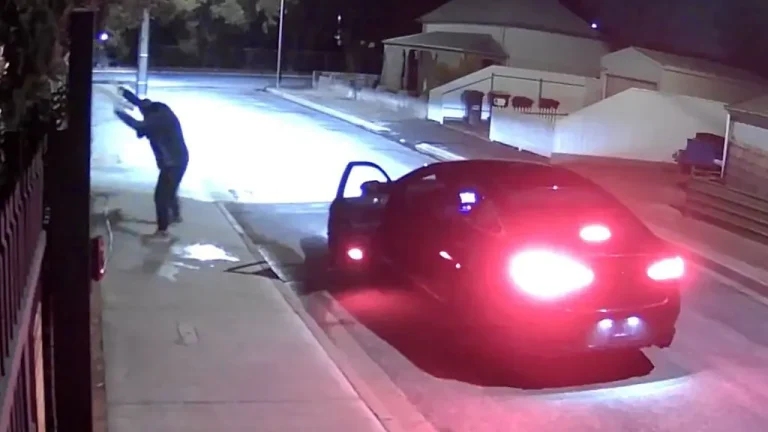 Would-Be Arsonists Set Themselves Ablaze in Botched Attack Caught on Camera