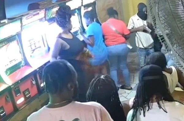 Brazen Robbery at Portmore Bar Caught on Camera