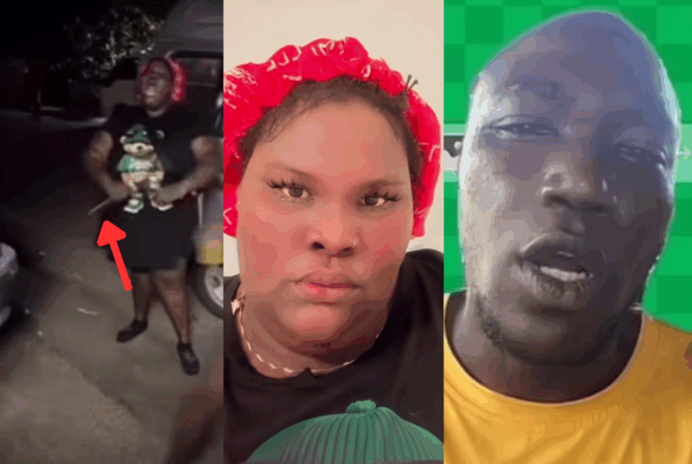 Police Called After TikToker Rosealee Wields Knife in Heated Confrontation With Ex Jakes